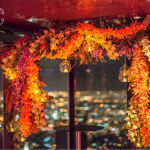 Floral Inspired Wedding Arch @ Eureka Tower