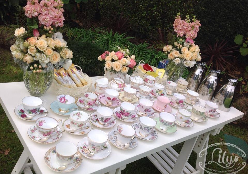 How to style a high tea wedding in the Gardens