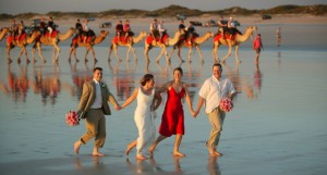 Go barefoot on Cable Beach for a relaxed Australian feel. (Photos: Leon Mead)